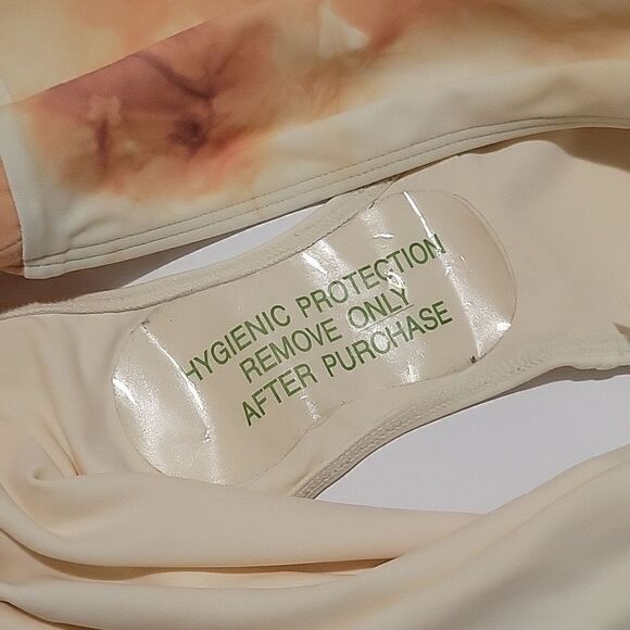 Jonathan Simkhai Angela High Rise Twist Tie Dye Bikini Bottoms - Picture 7 of 10